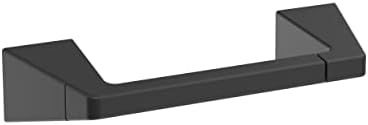 Amerock BH36001MB | מחזיק נייר טואלט כפול טואלט שחור מט. 9-5/16 אינץ 'מחזיק רקמות טואלט | BlackRock | מחזיק רקמות